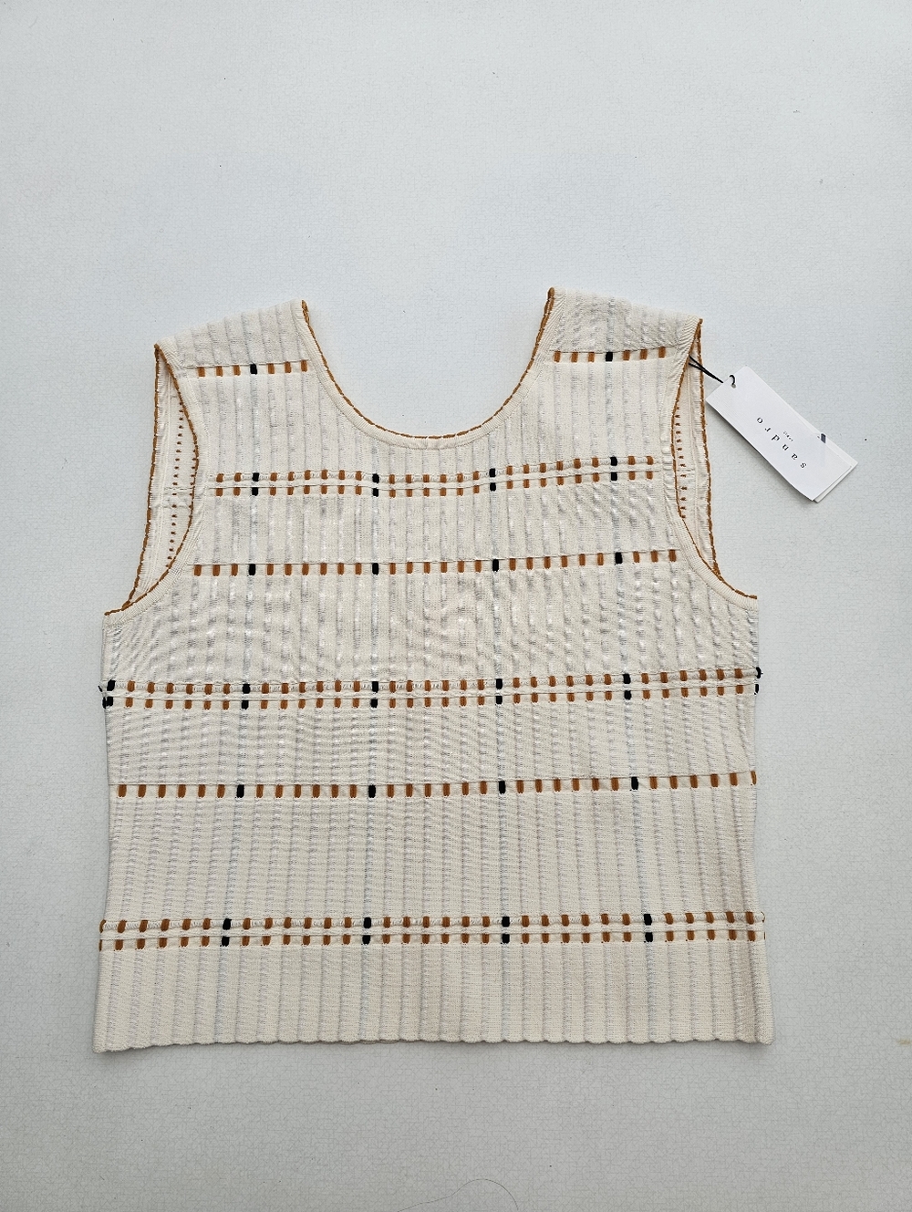 Sandro Nea Sweater Tank